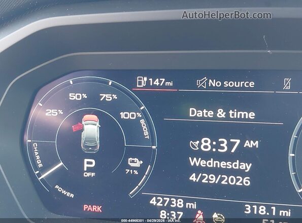 WA1M2BFZ1NP047656 2022 AUDI Q4 White 