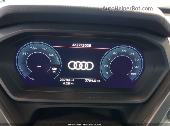 WA1M2BFZ9RP023059 2024 AUDI Q4 Blue უკანა სავარძლების ხედი