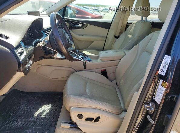WA1VAAF72JD054644 2018 AUDI Q7 Charcoal Սալոնի դիմացի տեսք