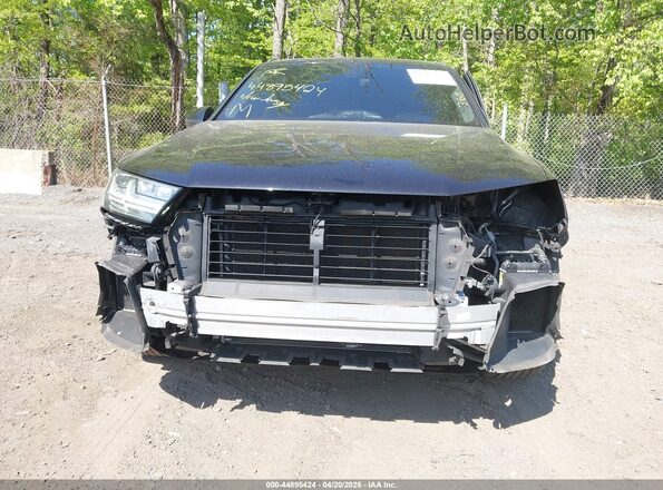 WA1VAAF73JD039005 2018 AUDI Q7 Blue წინა ხედი
