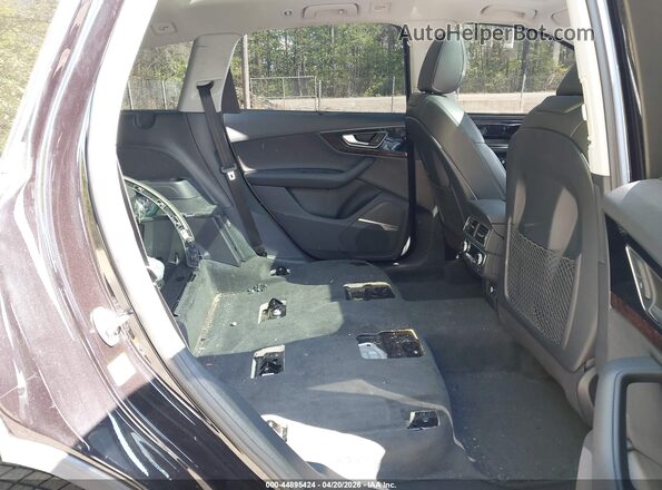 WA1VAAF73JD039005 2018 AUDI Q7 Blue VIN კოდის სტიკერის ხედი