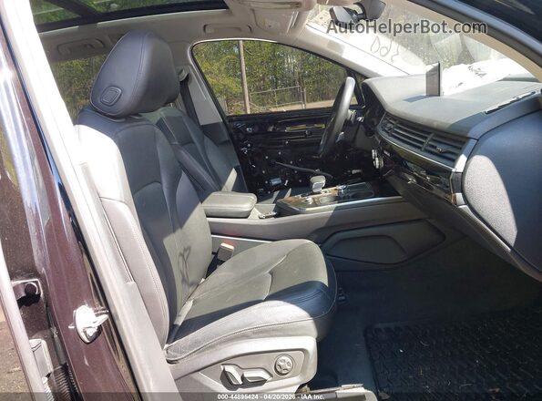 WA1VAAF73JD039005 2018 AUDI Q7 Blue წინა სალონის ხედი