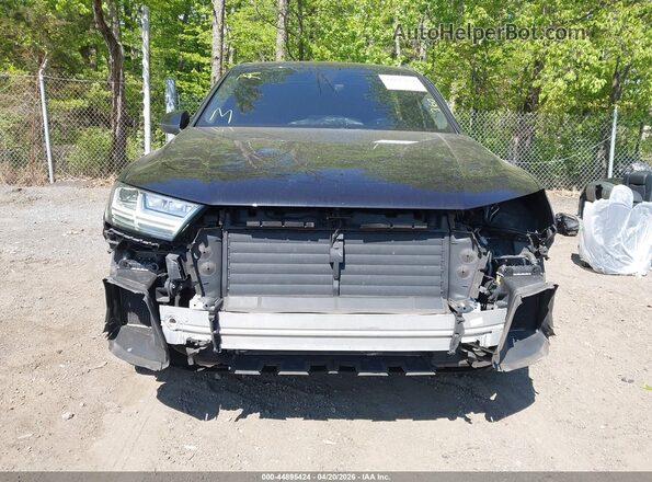 WA1VAAF73JD039005 2018 AUDI Q7 Blue უკანა სალონის ხედი
