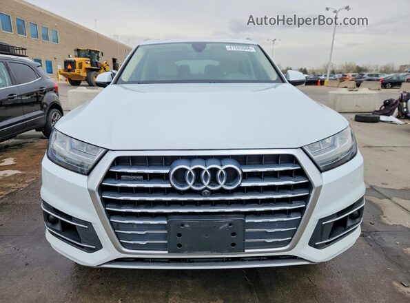 WA1VAAF7XKD041609 2019 AUDI Q7 Белый Вид спереди