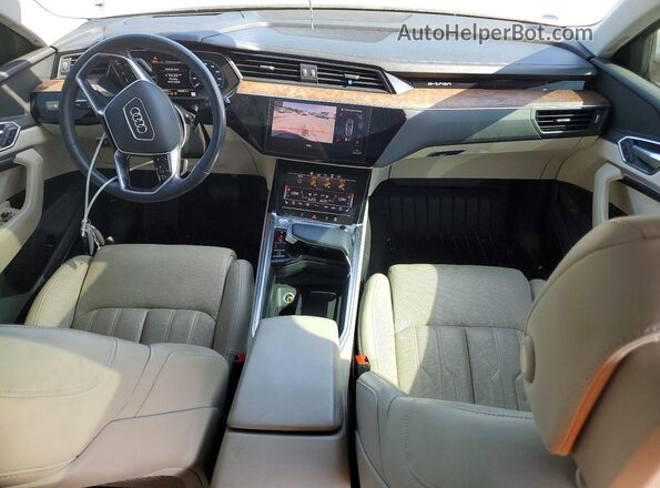 WA1VAAGEXKB022146 2019 AUDI E-TRON White წინა პანელის ხედი
