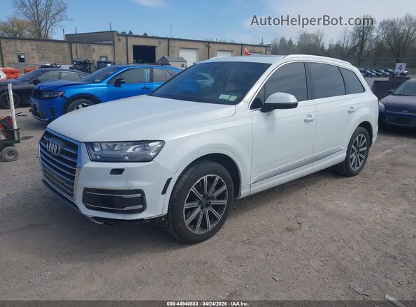 WA1VABF73HD020163 2017 AUDI Q7 White Առջևի ձախ երեք քառորդ տեսարան
