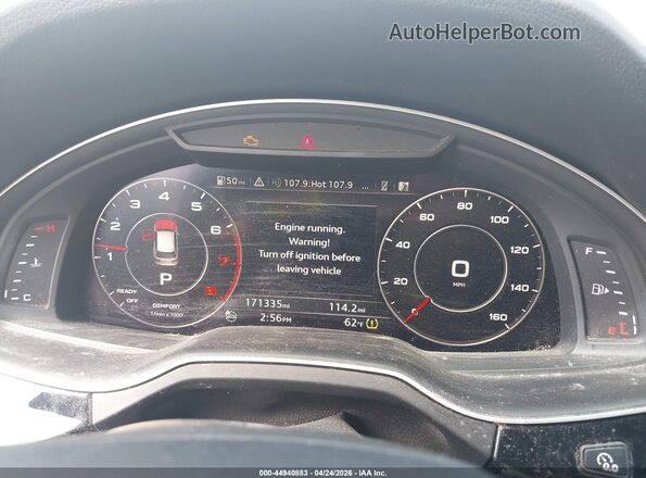 WA1VABF73HD020163 2017 AUDI Q7 White Հետևի նստատեղերի տեսք