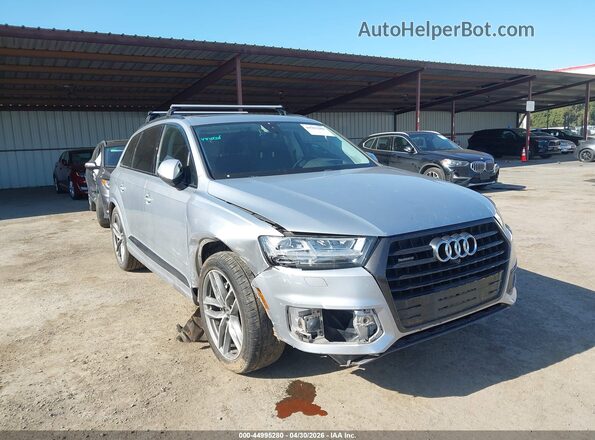 WA1VABF73JD010304 2018 AUDI Q7 Silver Вид спереду
