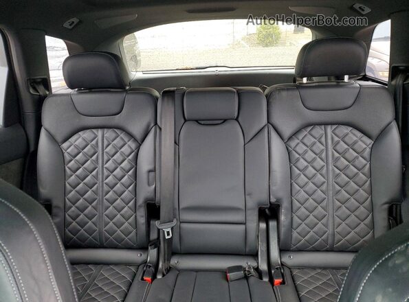 WA1VWAF71LD012387 2020 AUDI SQ7 Blue Rear seats view
