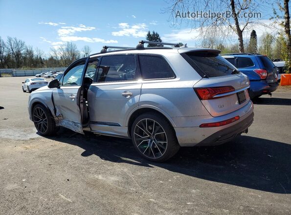 WA1VXAF72MD022263 2021 AUDI Q7 Серебряный Задняя левая четверть