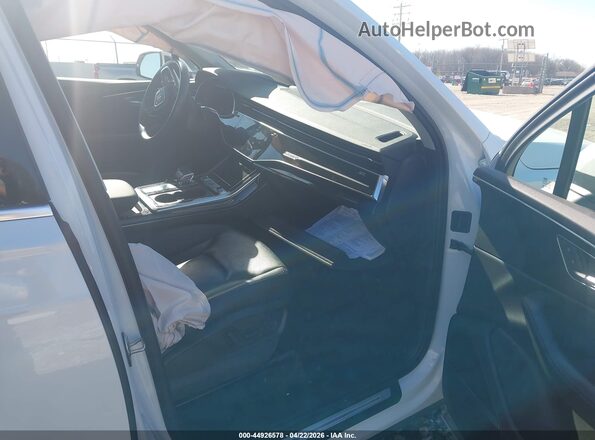 WA1VXAF75MD023682 2021 AUDI Q7 White Սալոնի դիմացի տեսք