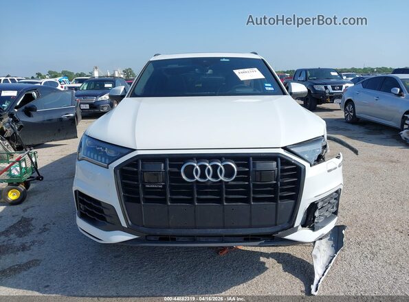 WA1VXAF78LD006731 2020 AUDI Q7 White Vista del cuadro de instrumentos