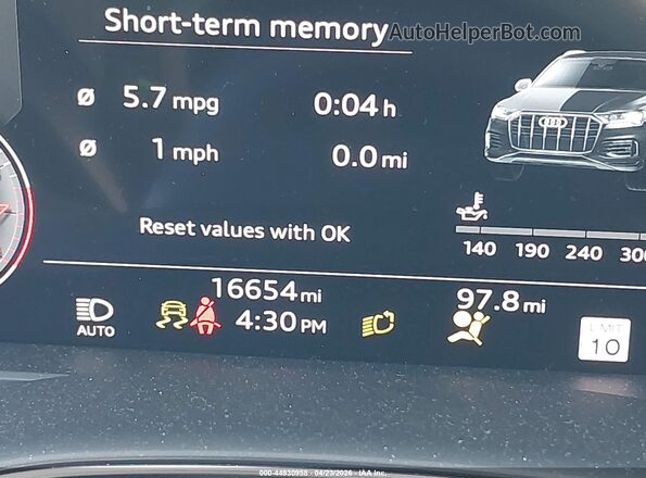 WA1VXBF76PD013141 2023 AUDI Q7 Cream 