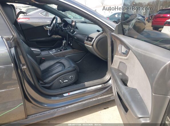 WAU2FAFCXHN025398 2017 AUDI S7 Gray Widok wnętrza z przodu