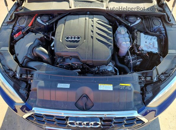 WAU5AGF58RN002168 2024 AUDI OTHER Blue უკანა სალონის ხედი