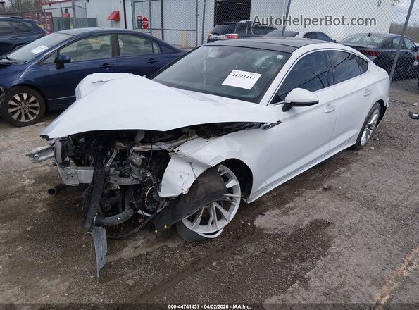WAUABCF56MA040003 2021 AUDI OTHER White Առջևի ձախ երեք քառորդ տեսարան