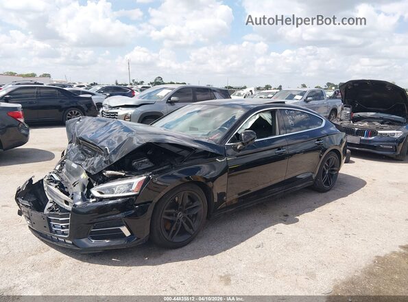 WAUANCF52KA055912 2019 AUDI OTHER Black Передня ліва чверть