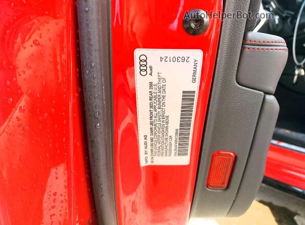 WAUB4AF40RA128949 2024 AUDI S4 Red 