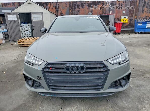 WAUB4AF41KA026131 2019 AUDI S4 Gray Front view