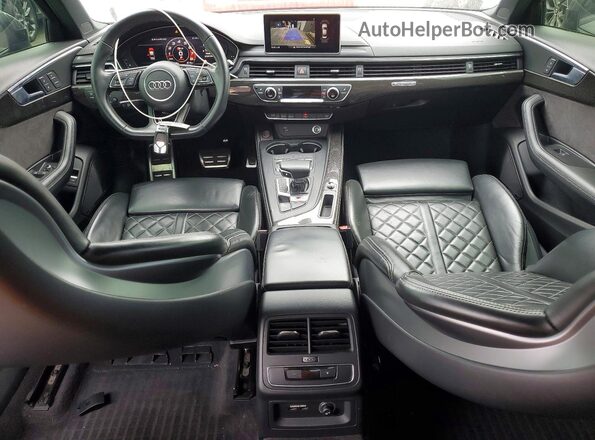 WAUB4AF41KA026131 2019 AUDI S4 Gray Dashboard view