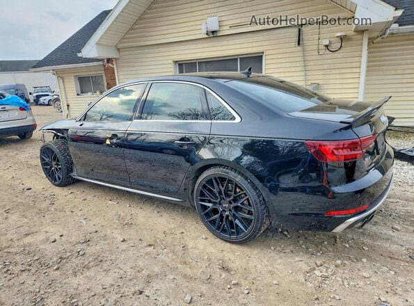 WAUB4AF43JA126813 2018 AUDI S4 Black Trasero izquierdo