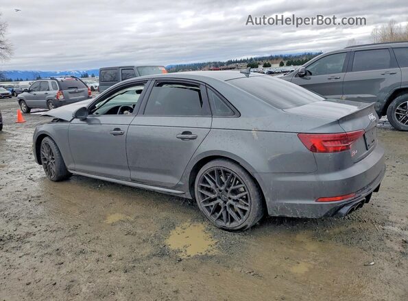 WAUB4AF43KA005507 2019 AUDI S4 Gray Հետևի ձախ