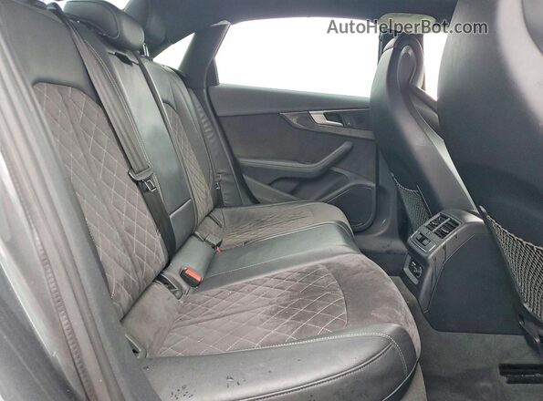 WAUB4AF43KA005507 2019 AUDI S4 Gray Հետևի նստատեղերի տեսք