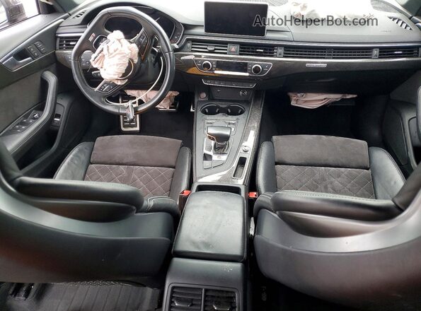 WAUB4AF43KA005507 2019 AUDI S4 Gray Առջևի վահանակի տեսք
