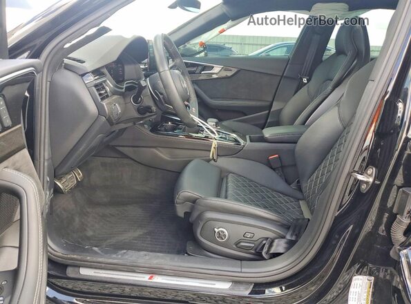 WAUB4AF43LA066499 2020 AUDI S4 Черный Вид салона спереди