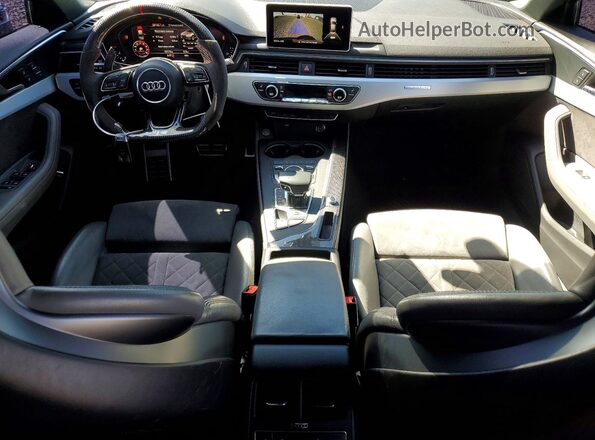 WAUB4AF44KA119676 2019 AUDI S4 Blue წინა პანელის ხედი