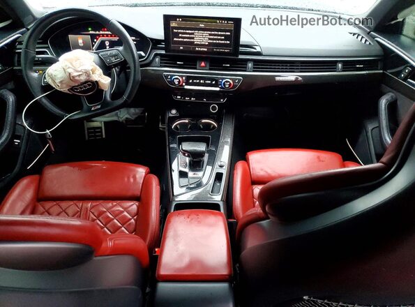 WAUB4AF44LA058282 2020 AUDI S4 Черный Вид панели приборов