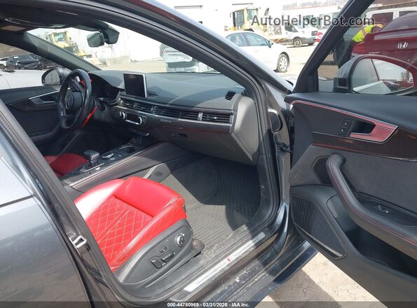 WAUB4AF46JA003782 2018 AUDI S4 Gray Սալոնի դիմացի տեսք