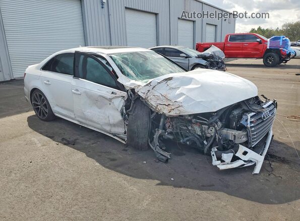 WAUB4AF47KA005316 2019 AUDI S4 White Передня права чверть