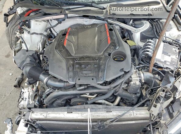 WAUB4AF47KA005316 2019 AUDI S4 White Вид задньої частини салону