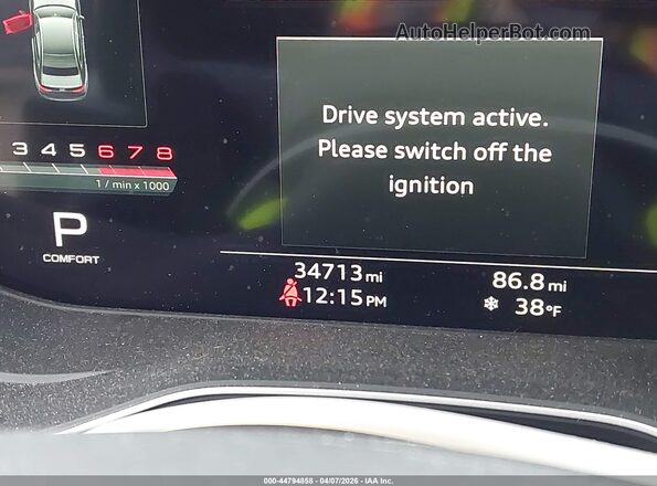 WAUB4AF48MA012178 2021 AUDI S4 Gray 