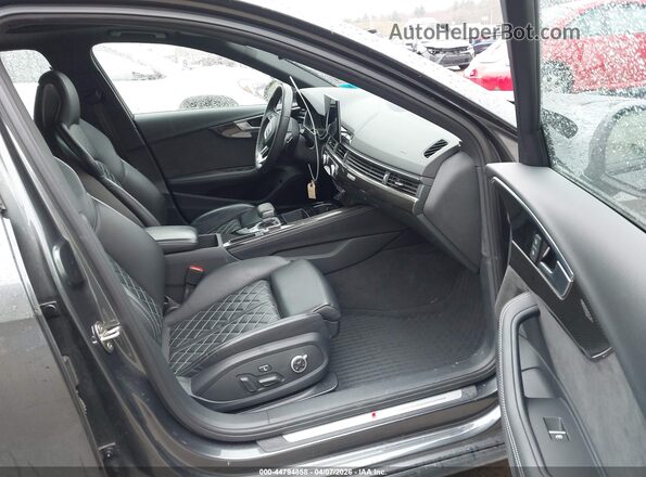 WAUB4AF48MA012178 2021 AUDI S4 Gray Widok wnętrza z przodu