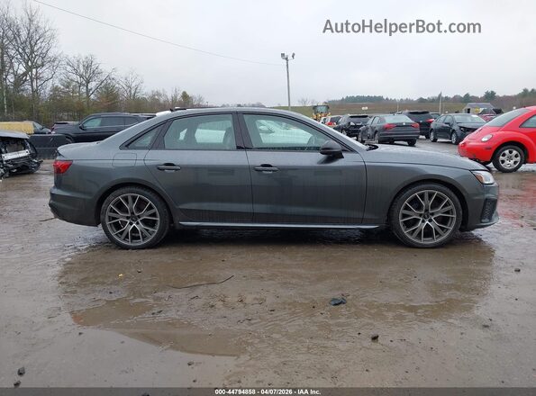 WAUB4AF48MA012178 2021 AUDI S4 Gray Widok wnętrza z tyłu