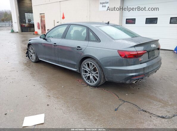 WAUB4AF48MA012178 2021 AUDI S4 Gray Tył lewy
