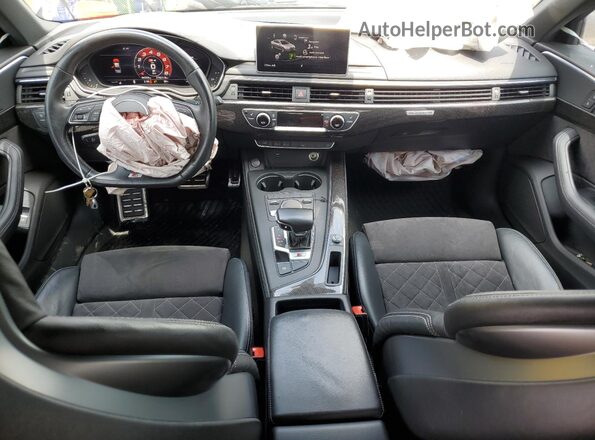 WAUB4AF49KA072113 2019 AUDI S4 Gray Vista del salpicadero