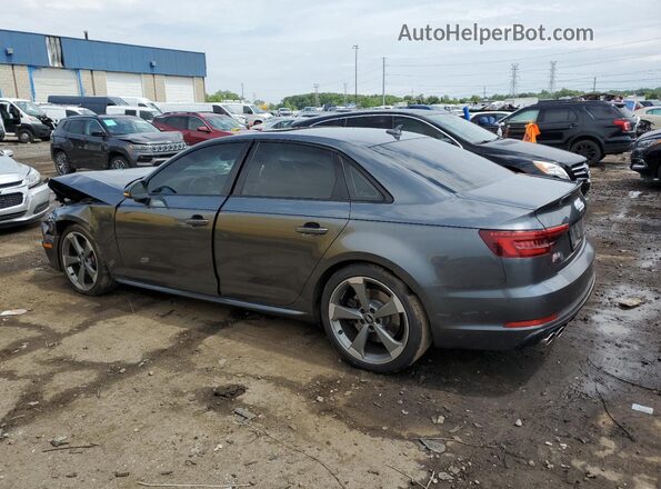 WAUB4AF49KA072113 2019 AUDI S4 Gray Trasero izquierdo