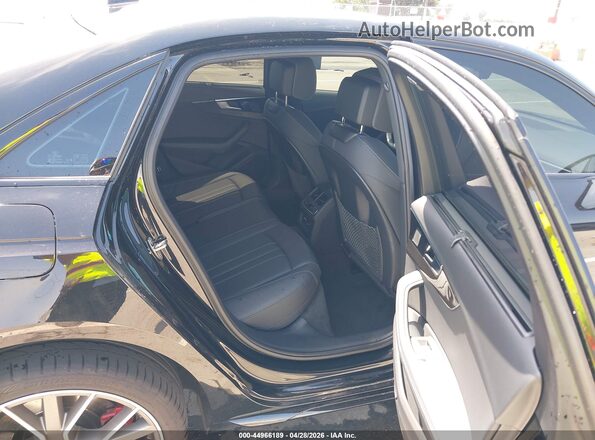 WAUB4AF4XNA022258 2022 AUDI S4 Black VIN sticker view
