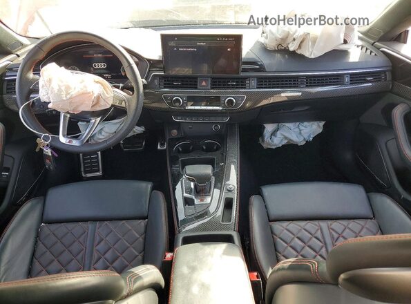 WAUB4CF52PA006076 2023 AUDI S5 Red წინა პანელის ხედი