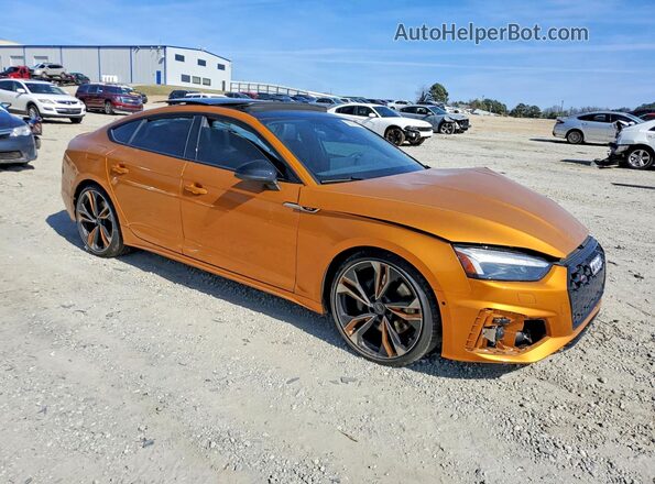 WAUB4CF54MA034229 2021 AUDI S5 Orange წინა მარჯვენა