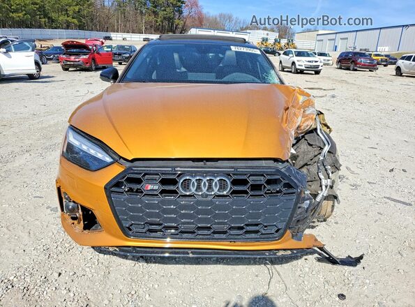 WAUB4CF54MA034229 2021 AUDI S5 Orange წინა ხედი