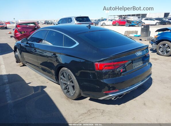 WAUB4CF57KA090629 2019 AUDI S5 Black უკანა მარცხენა