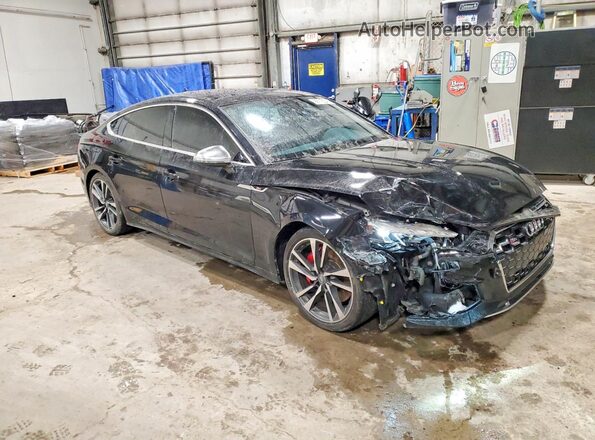 WAUB4CF58LA013396 2020 AUDI S5 Black Передня права чверть
