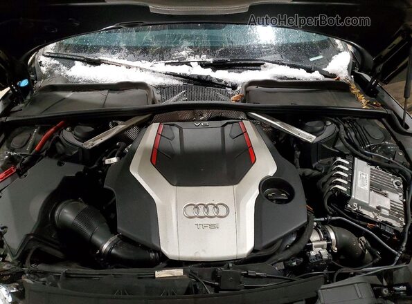 WAUB4CF58LA013396 2020 AUDI S5 Black Вид задньої частини салону