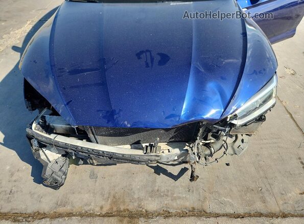 WAUB4CF5XJA028348 2018 AUDI S5 Blue Вид задньої частини салону