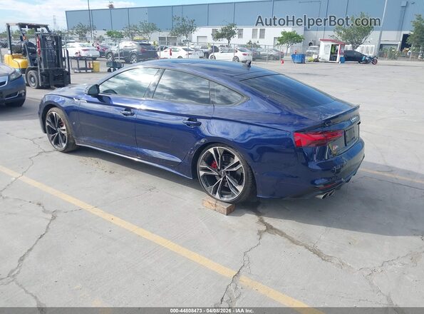 WAUB4DF53MA005455 2021 AUDI S5 Dark Blue Tył lewy