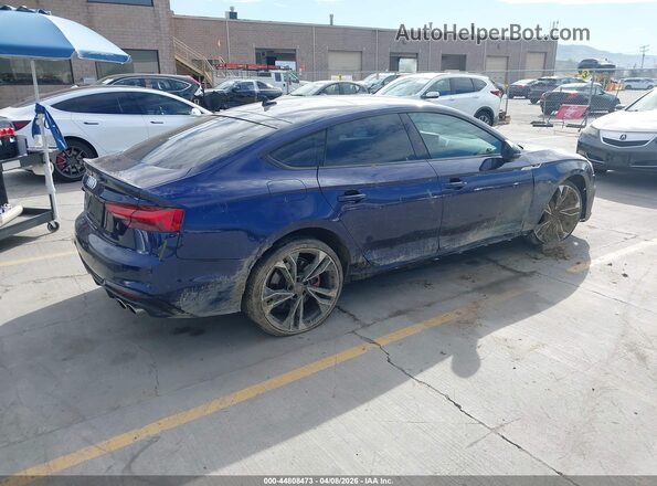 WAUB4DF53MA005455 2021 AUDI S5 Dark Blue Tył prawy